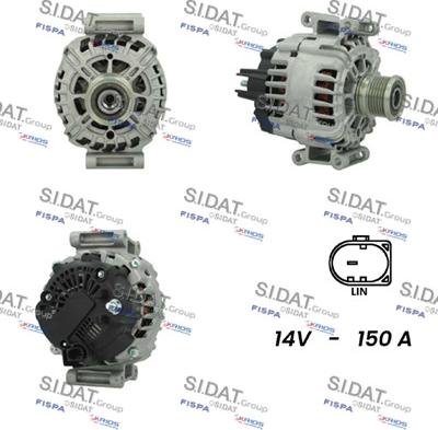 Fispa A12VA0280 - Alternator autospares.lv