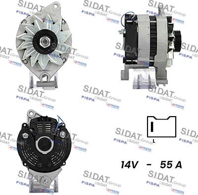 Fispa A12VA0797A2 - Alternator autospares.lv