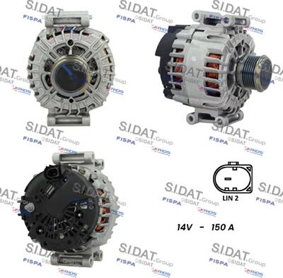 Fispa A12VA0748 - Alternator autospares.lv