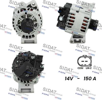 Fispa A12VA1094 - Alternator autospares.lv