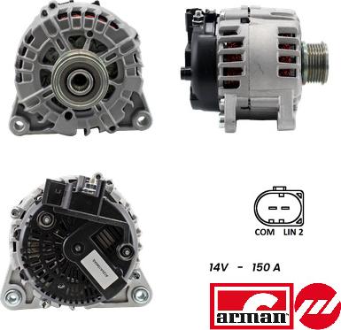 Fispa A12VA1040AS - Alternator autospares.lv