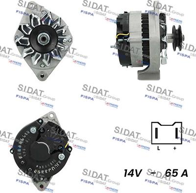 Fispa A12VA1003A2 - Alternator autospares.lv