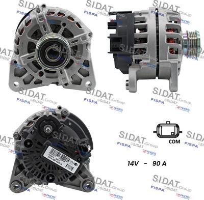 Fispa A12VA1244 - Alternator autospares.lv