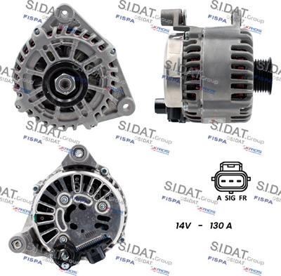 Fispa A12VS0585 - Alternator autospares.lv