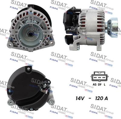 Fispa A12VS0061 - Alternator autospares.lv