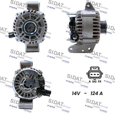 Fispa A12VS0088A2 - Alternator autospares.lv