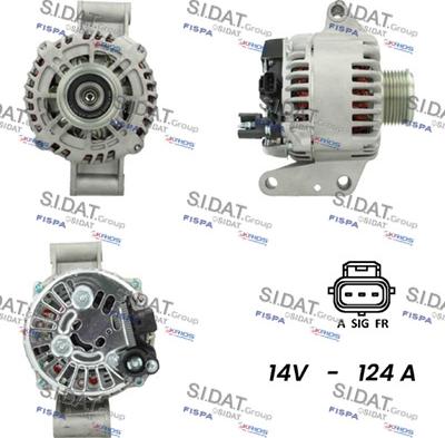 Fispa A12VS0338 - Alternator autospares.lv