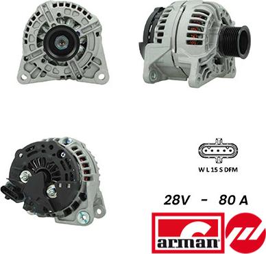 Fispa A24BH0095AS - Alternator autospares.lv