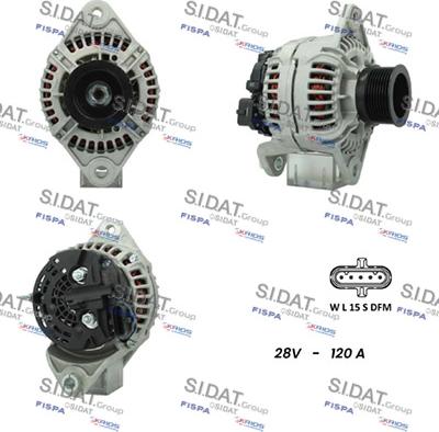 Fispa A24BH0090 - Alternator autospares.lv