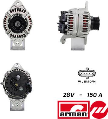 Fispa A24BH0091AS - Alternator autospares.lv