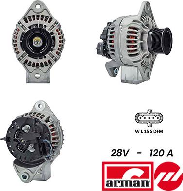 Fispa A24BH0092AS - Alternator autospares.lv