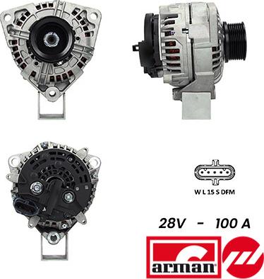 Fispa A24BH0040AS - Alternator autospares.lv