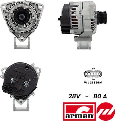 Fispa A24BH0051AS - Alternator autospares.lv