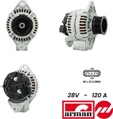 Fispa A24BH0089AS - Alternator autospares.lv