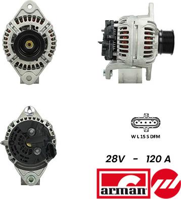 Fispa A24BH0085AS - Alternator autospares.lv