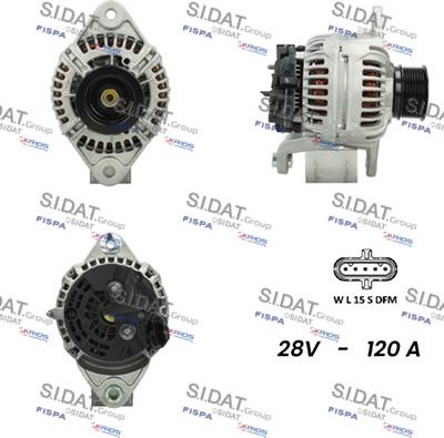 Fispa A24BH0085 - Alternator autospares.lv