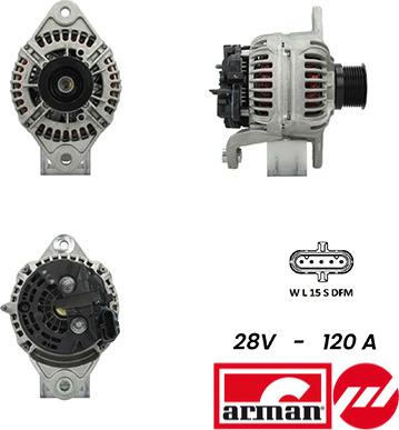 Fispa A24BH0086AS - Alternator autospares.lv