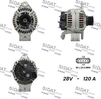 Fispa A24BH0086 - Alternator autospares.lv