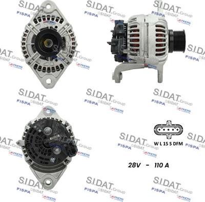 Fispa A24BH0082 - Alternator autospares.lv