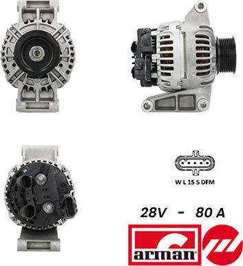 Fispa A24BH0150AS - Alternator autospares.lv