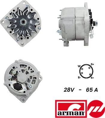 Fispa A24BH0105AS - Alternator autospares.lv