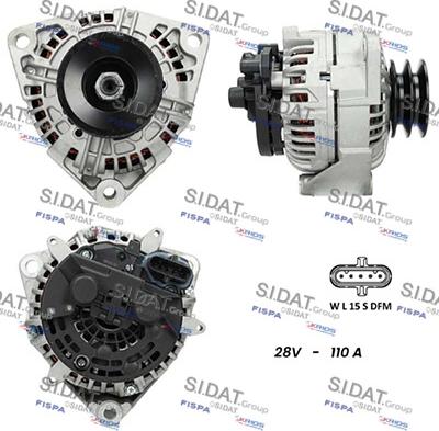 Fispa A24BH0100 - Alternator autospares.lv