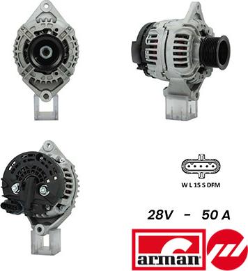 Fispa A24BH0135AS - Alternator autospares.lv