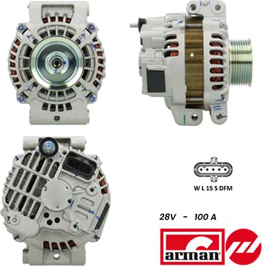 Fispa A24MH0111AS - Alternator autospares.lv