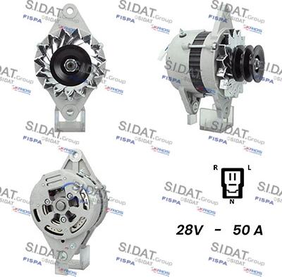 Fispa A24NK0023A2 - Alternator autospares.lv