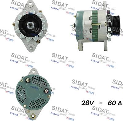 Fispa A24NK0114A2 - Alternator autospares.lv