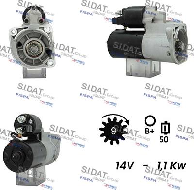 Fispa S12BH0440A2 - Starter autospares.lv