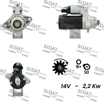 Fispa S12BH0448A2 - Starter autospares.lv