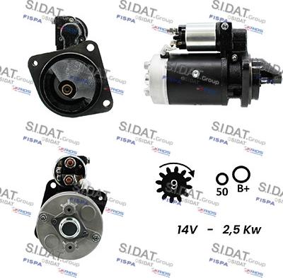 Fispa S12BH0461A2 - Starter autospares.lv