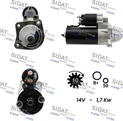 Fispa S12BH0692A2 - Starter autospares.lv