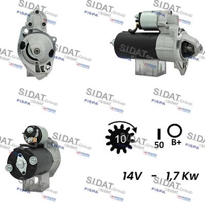 Fispa S12BH0674A2 - Starter autospares.lv