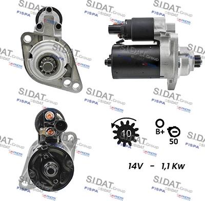 Fispa S12BH0094A2 - Starter autospares.lv