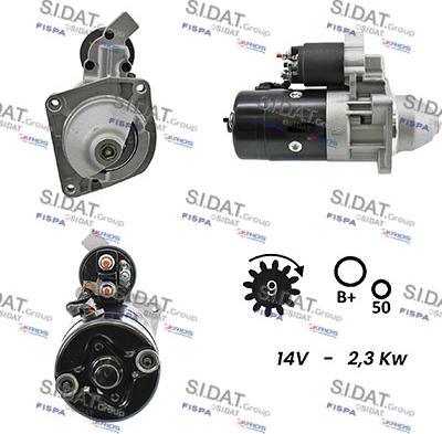 Fispa S12BH0097A2 - Starter autospares.lv