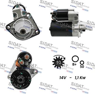 Fispa S12BH0022A2 - Starter autospares.lv