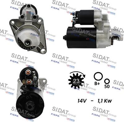 Fispa S12BH0192A2 - Starter autospares.lv