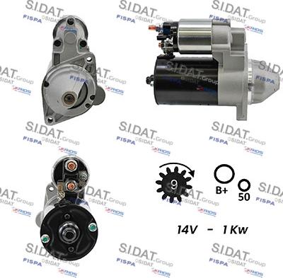 Fispa S12BH0147A2 - Starter autospares.lv