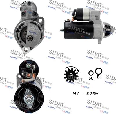 Fispa S12BH0185 - Starter autospares.lv