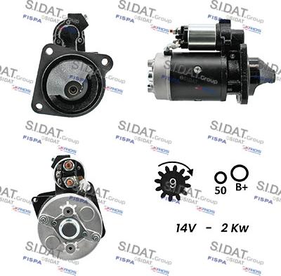 Fispa S12BH0181A2 - Starter autospares.lv