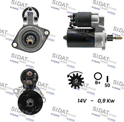 Fispa S12BH0126A2 - Starter autospares.lv