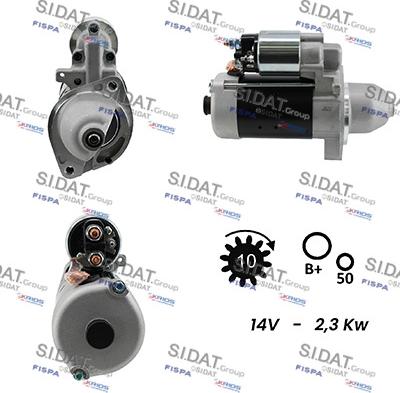 Fispa S12BH0357A2 - Starter autospares.lv