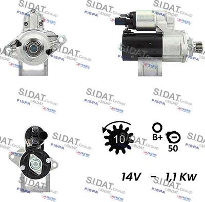 Fispa S12BH0251A2 - Starter autospares.lv