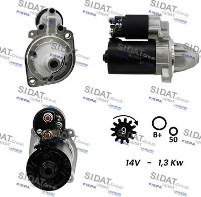 Fispa S12BH0272A2 - Starter autospares.lv