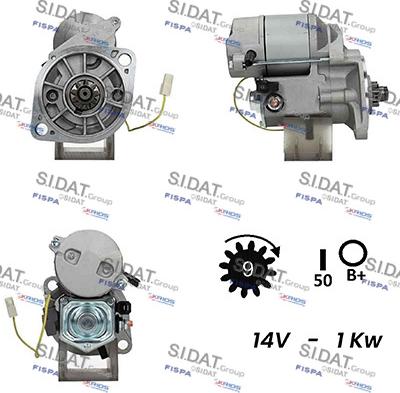 Fispa S12DE0536A2 - Starter autospares.lv