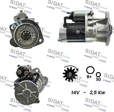 Fispa S12HT0190A2 - Starter autospares.lv