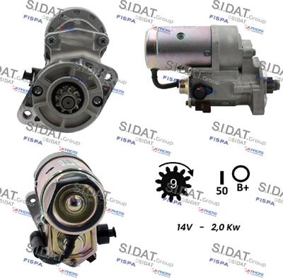 Fispa S12HY0109 - Starter autospares.lv