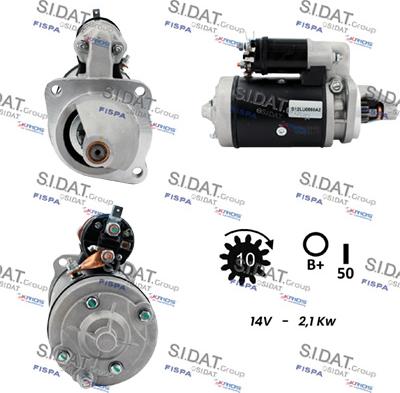 Fispa S12LU0860A2 - Starter autospares.lv